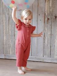 Baby-Dungarees & All-in-ones-Cotton Gauze Jumpsuit for Babies