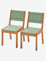 Toys-Outdoor Toys-Garden Games-Set of 2 Outdoor Chairs for Preschoolers, Summer