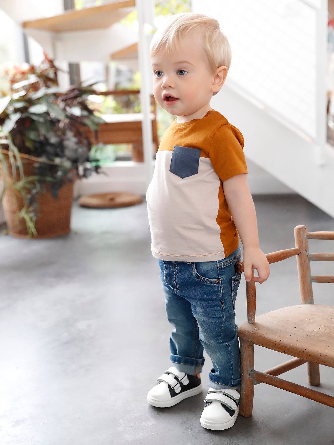 Infant jeans best sale with holes