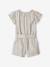 Jumpsuit for Girls BEIGE LIGHT ALL OVER PRINTED+ecru+printed white 