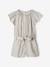 Jumpsuit for Girls BEIGE LIGHT ALL OVER PRINTED+ecru+printed white 