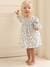Smocked Dress with Flowers, for Babies white 