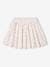 Special Occasion Floral Skirt for Girls ecru+WHITE LIGHT ALL OVER PRINTED 