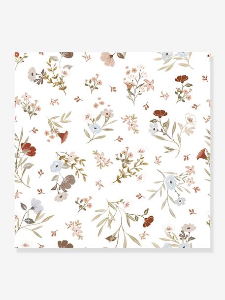 Sweet Flowers Pattern Wallpaper, Lilydale by LILIPINSO nude pink+olive 