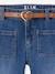 Indestructible Jeans & Fancy Belt, for Girls Light Grey+stone 