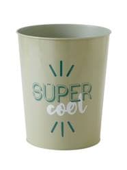 Bedding & Decor-Metal Wastepaper Bin