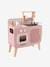 Wooden Design Kitchen - FSC® Certified caramel+Light Blue+Light Pink 