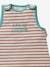 Summer Special Baby Sleeping Bag in Terry Cloth, Summer Dreams striped brown+striped green+striped navy blue 