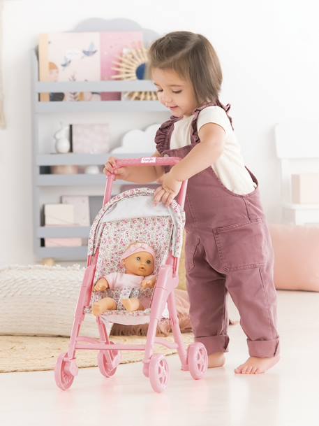 Floral Pushchair - Mon Premier Poupon Doll - COROLLE sweet pink 