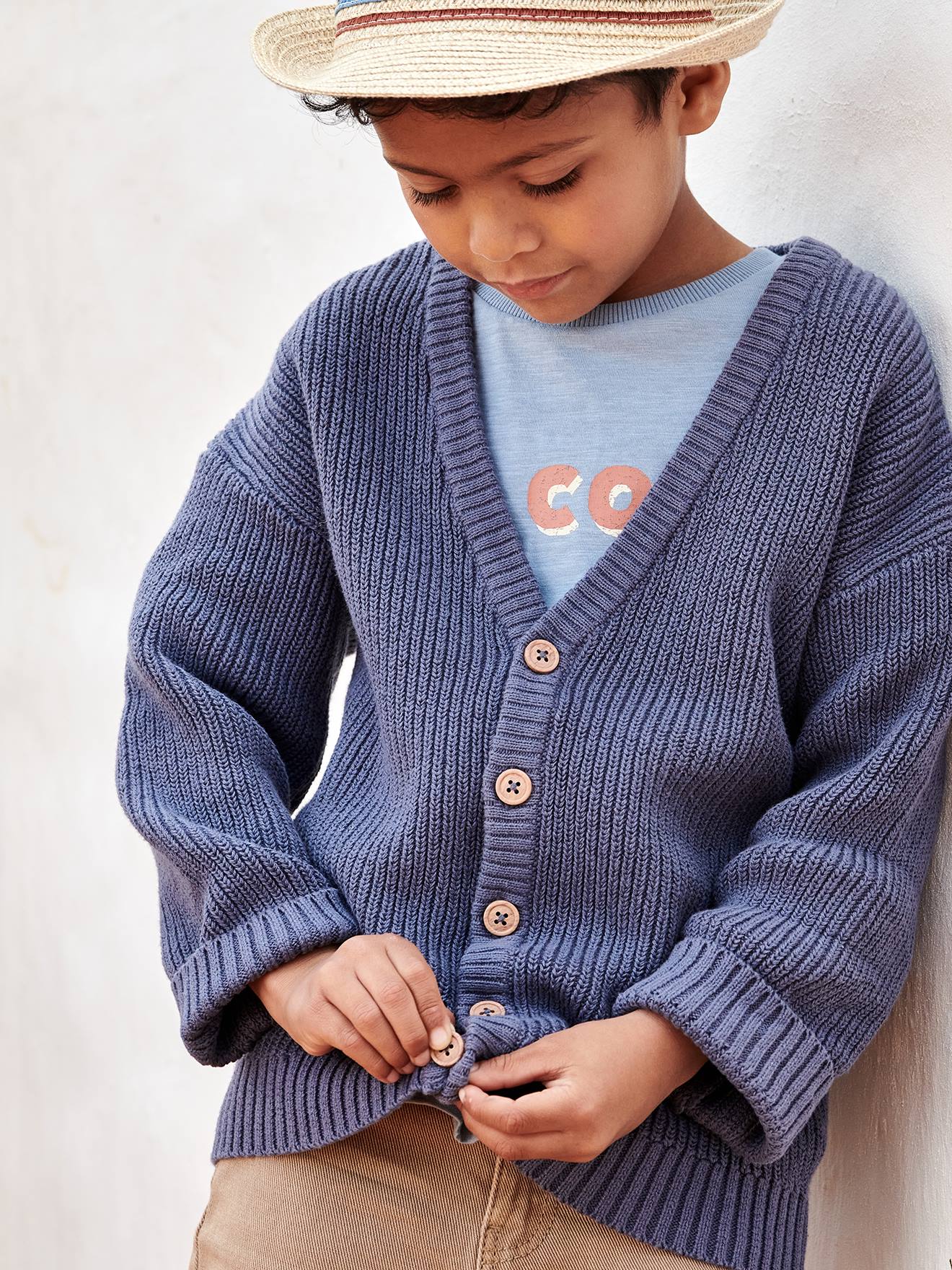 Slate 2025 blue cardigan