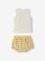 Terry Cloth Shorts & Sleeveless Top Outfit for Babies pale yellow 