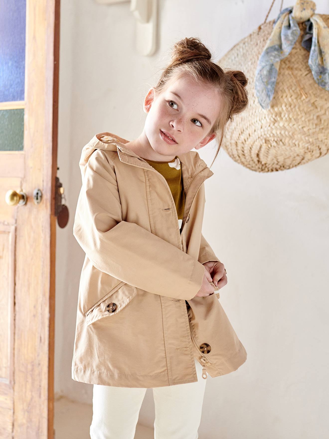 Baby store trench coat