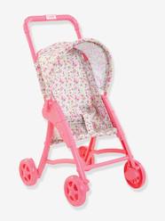 Toys-Dolls & Soft Dolls-Soft Dolls & Accessories-Floral Pushchair - Mon Premier Poupon Doll - COROLLE