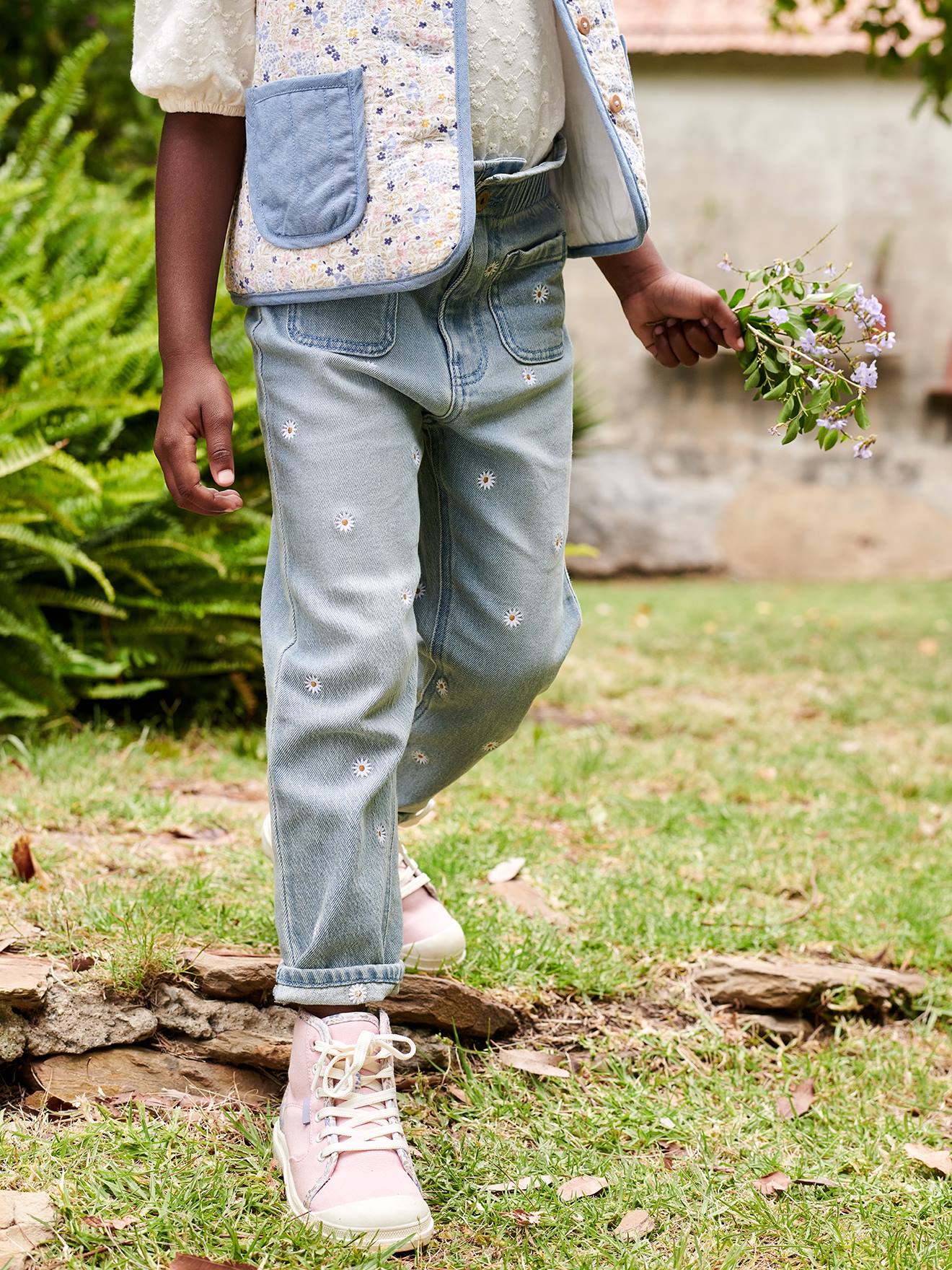 Girls clearance denim pants