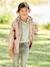 Metallised Raincoat with Hood, for Girls rose 