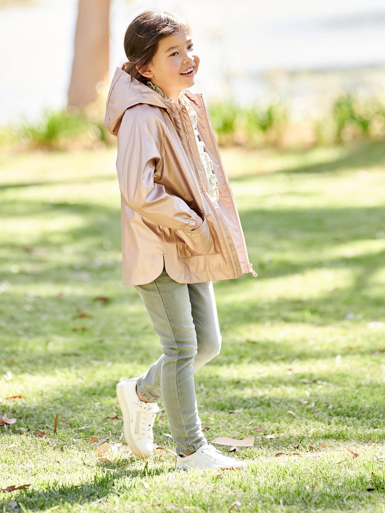 Little hot sale girls raincoat