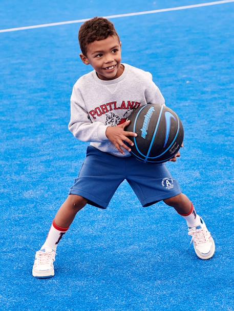 Bermuda Joggers in Fleece for Boys royal blue 