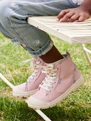 -High Top Trainers with Zip & Laces for Children