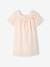 Dress with Broderie Anglaise & Butterfly Sleeves, for Girls pale pink 