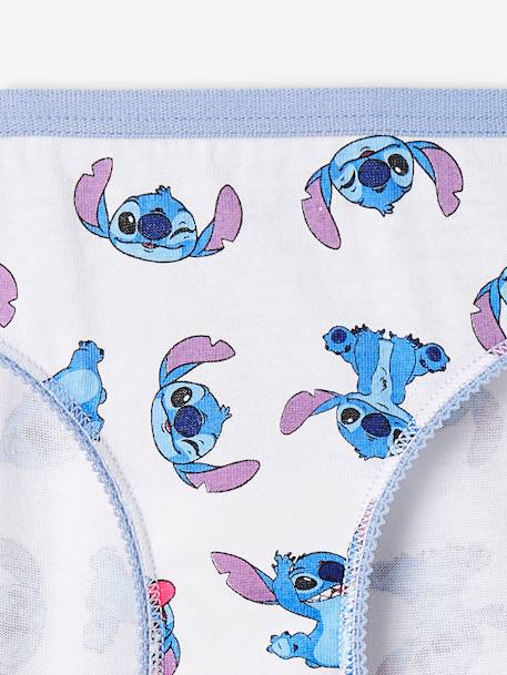 Pack of 5 Stitch Briefs for Girls, by Disney® sky blue 