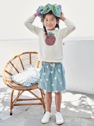 Girls-Skirts-Printed Skirt for Girls