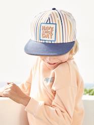 -Striped Cap for Boys