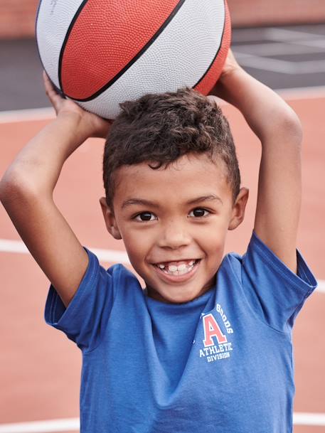 T-Shirt with Sports Motifs for Boys royal blue 