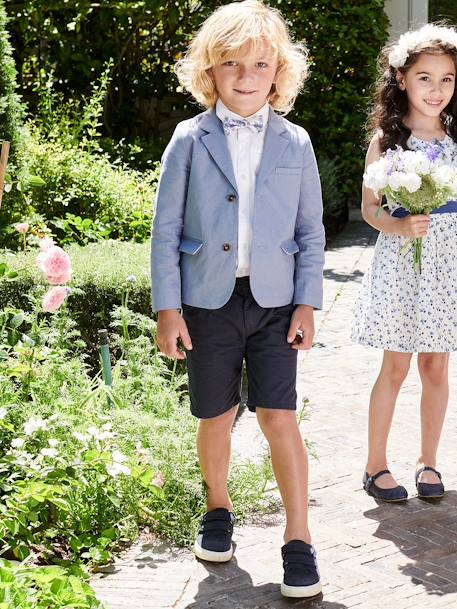 Occasion Wear Cotton/Linen Jacket for Boys Beige+blue+Dark Blue+sage green 