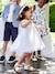 Tulle Occasion Wear Dress for Babies White 