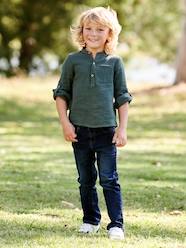 NARROW Hip, MorphologiK Straight Leg Waterless Jeans, for Boys