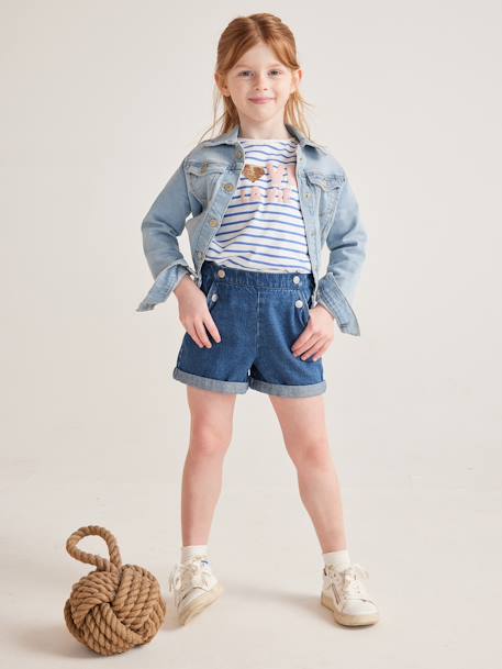 Denim Jacket for Girls double stone+stone 