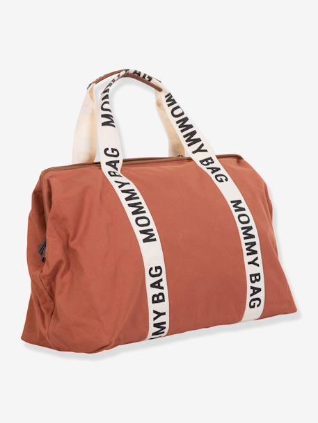 Changing bag, Mommy Bag by CHILDHOME ecru+green+terracotta 