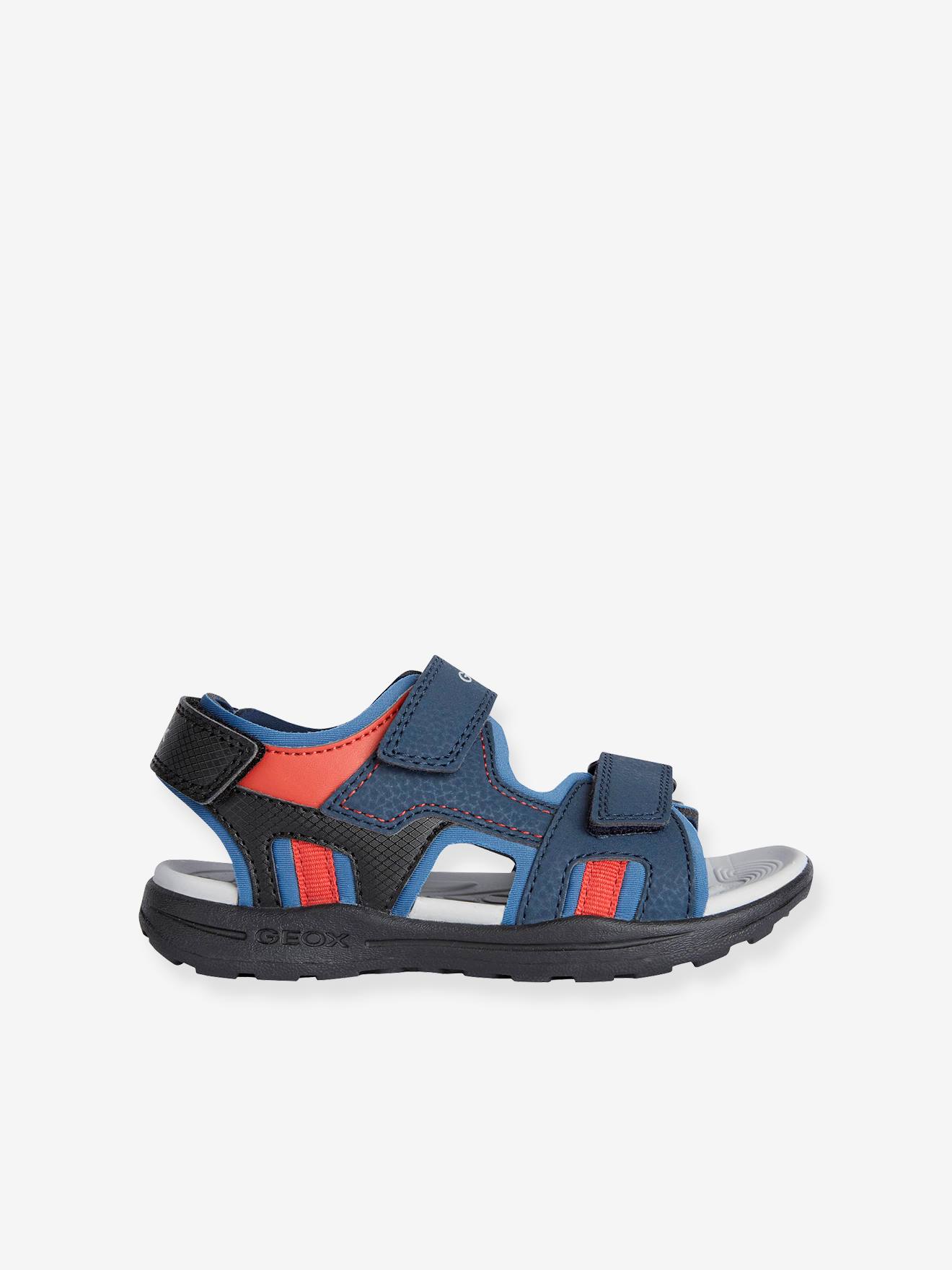 Vaniett Boy B Sandals by GEOX for Children ink blue Shoes