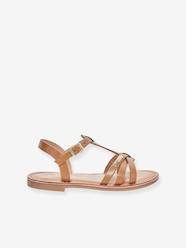 Shoes-Girls Footwear-Sandals-Leather Sandals for Kids, Baguera by LES TROPEZIENNES® PAR M. BELARBI