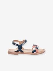 Shoes-Girls Footwear-Leather Sandals for Kids, Bonbon LES TROPEZIENNES® PAR M. BELARBI