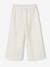 Wide Leg Trousers in Broderie Anglaise, for Girls ecru 