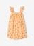 Strappy Dress for Girls rosy apricot 