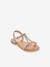 Leather Sandals for Babies, Bada LES TROPEZIENNES® PAR M. BELARBI iridescent beige 