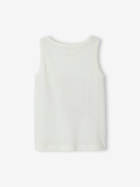 Pack of 2 Tank Tops for Boys set white 