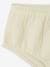 Cotton Gauze Bloomer Shorts for Babies ecru+rosy 