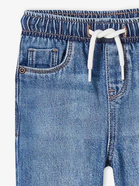 Denim Trousers, Elasticated Waistband, for Babies brut denim 