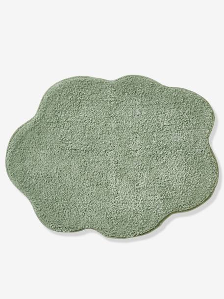 Towelling Cloud Rug grey blue+Light Grey+mustard+rosy+sage green 