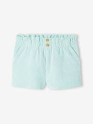 -Terry Cloth Shorts for Girls