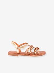 Shoes-Leather Sandals for Kids, Baia by LES TROPEZIENNES® PAR M. BELARBI