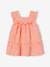 Broderie Anglaise Outfit: Dress, Bloomers & Headband coral 