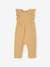 Cotton Gauze Jumpsuit for Babies pale yellow 