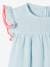 Dress & Headband with Bow, for Babies sky blue 