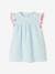 Dress & Headband with Bow, for Babies sky blue 