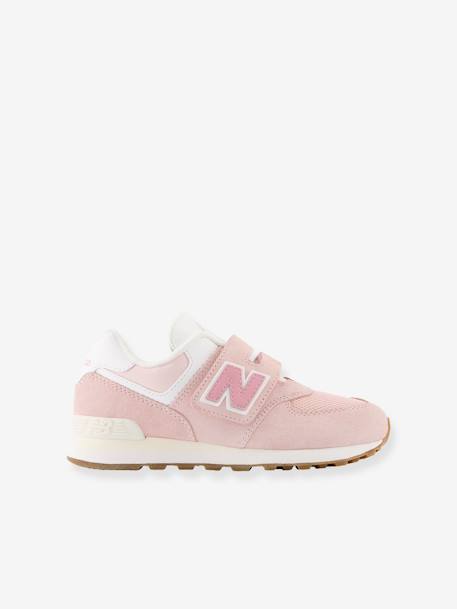 Trainers with Hook-&-Loop Straps for Children, PV574CH1 by NEW BALANCE® rose 