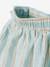 Striped Skirt with Shimmery Thread, in Cotton/Linen, for Girls pale blue 